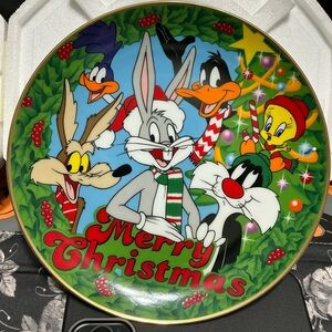 Looney Tunes Merry Christmas Limited Edition Collector’s Plate